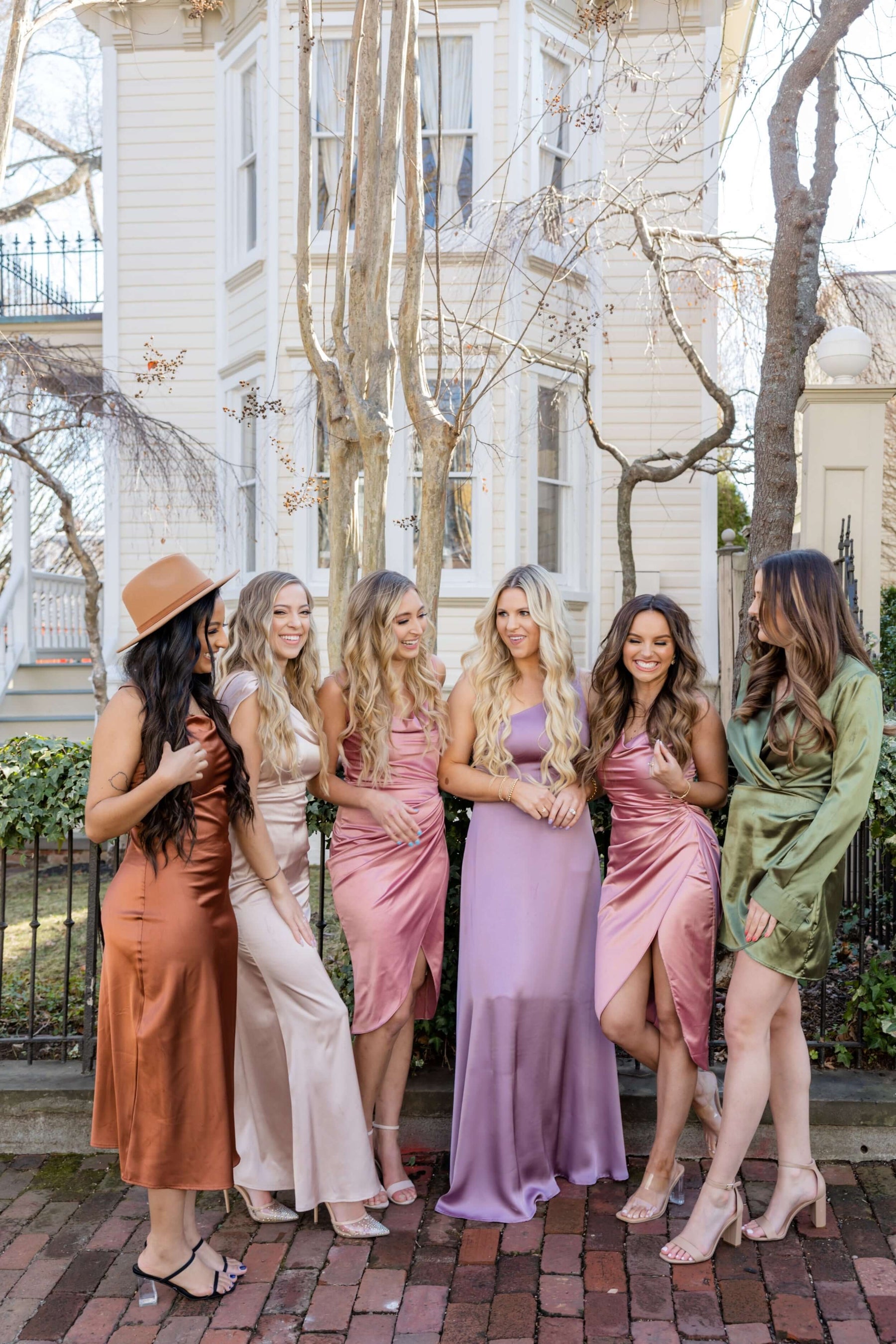 Wedding hair extensions for bridesmaids