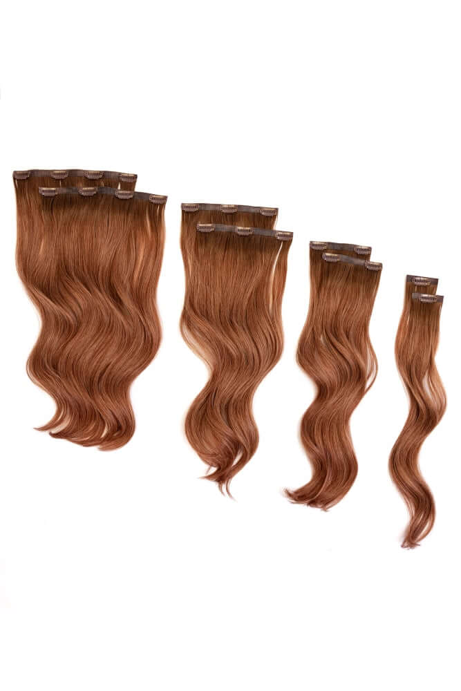 Santa Fe Hair Extensions Pack Color Red